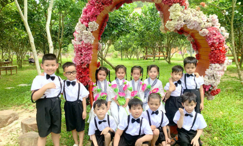 NGÀY TRẢI NGHIỆM ĐẦY Ý NGHĨA TẠI SƠN PHƯỚC FARM CỦA CÁC THIÊN THẦN NHỎ TRƯỜNG MẦM NON KHÁNH AN