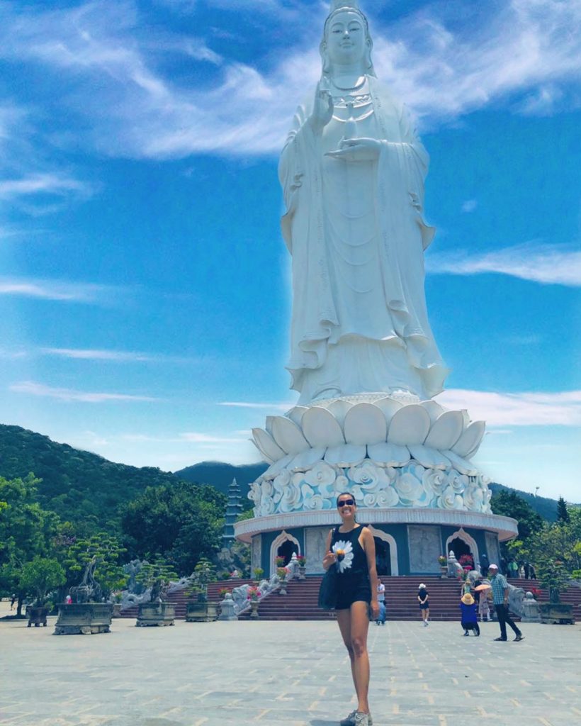 Chùa Linh Ứng. Ảnh: @sophia__tourguide_vietnam